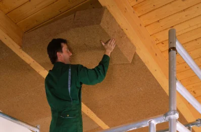 Isolation thermique des combles à Gaudonville